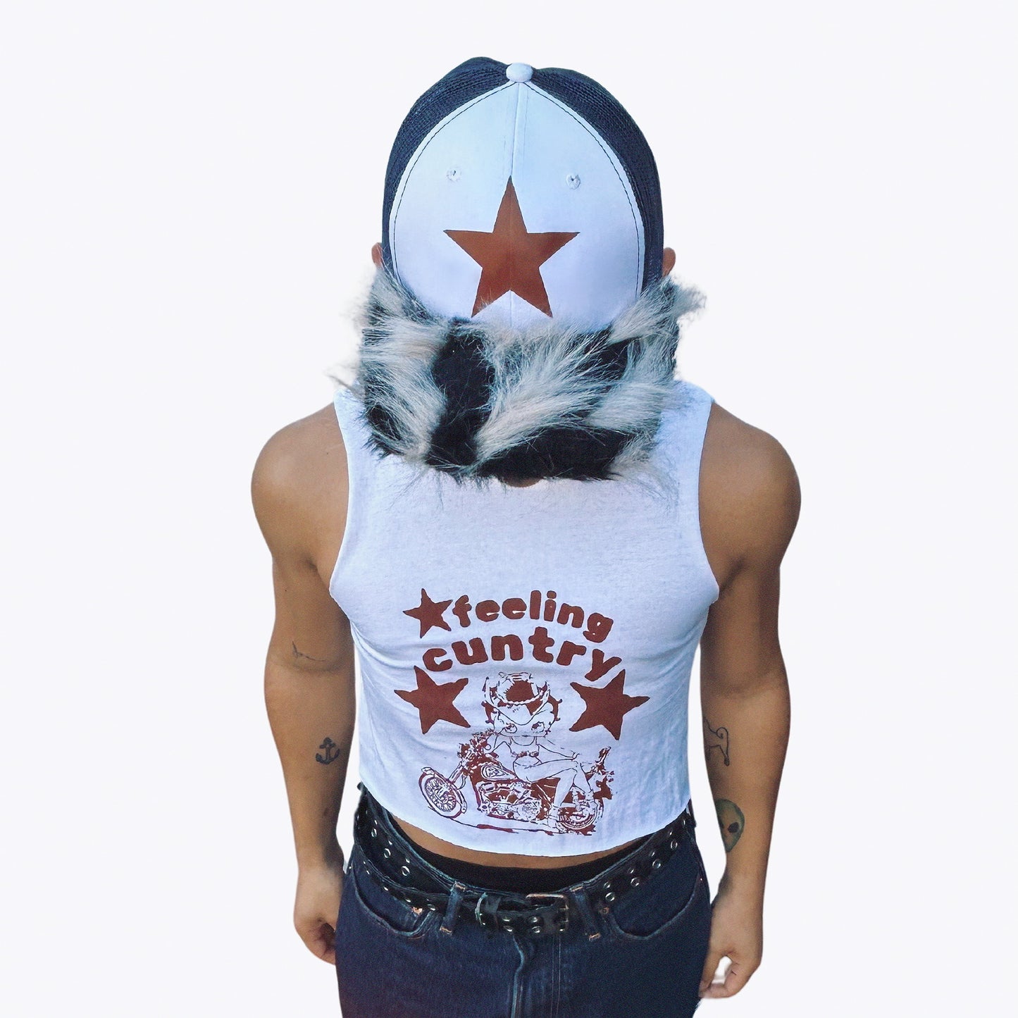 Custom I’m A Star Furry Cap