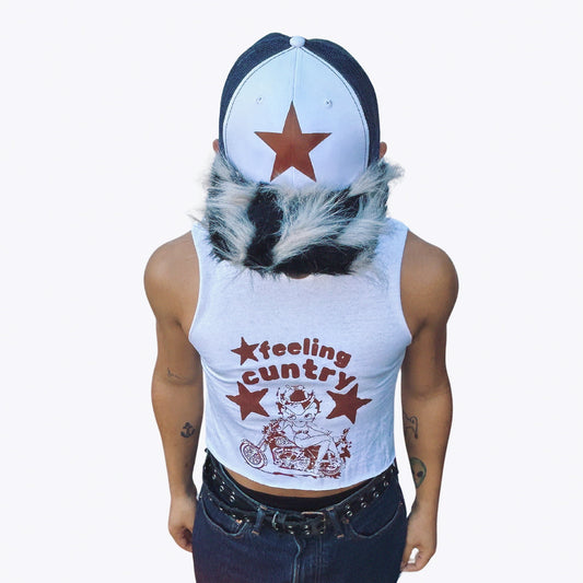 Custom I’m A Star Furry Cap