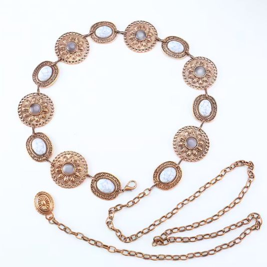 Aphrodite Stone Chain Belt