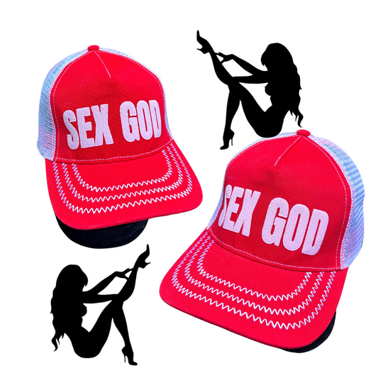 Sex God Trucker Hat